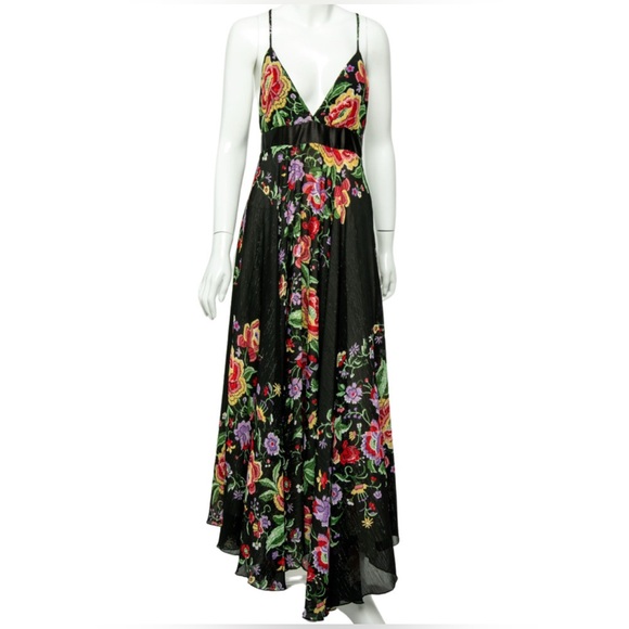 Trisha Fix Dresses & Skirts - 🌸 Tricia Fix Boho Bloom Maxi Gown – Preloved Charm, 🌸 Size Large